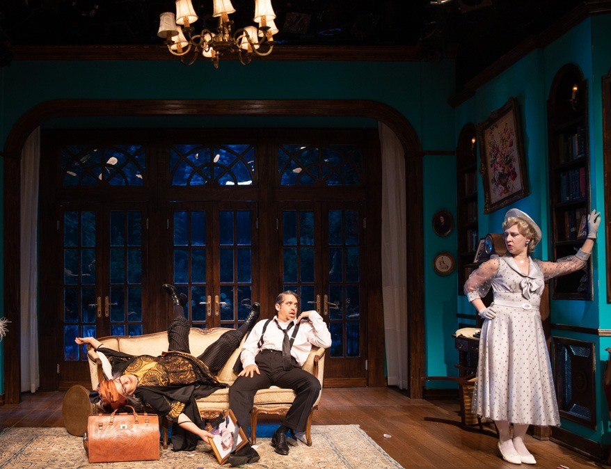 "a picture from "Blithe Spirit