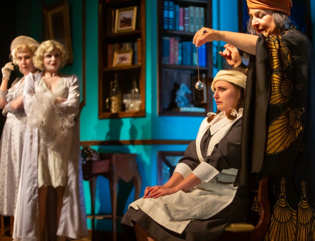 "a picture from "Blithe Spirit