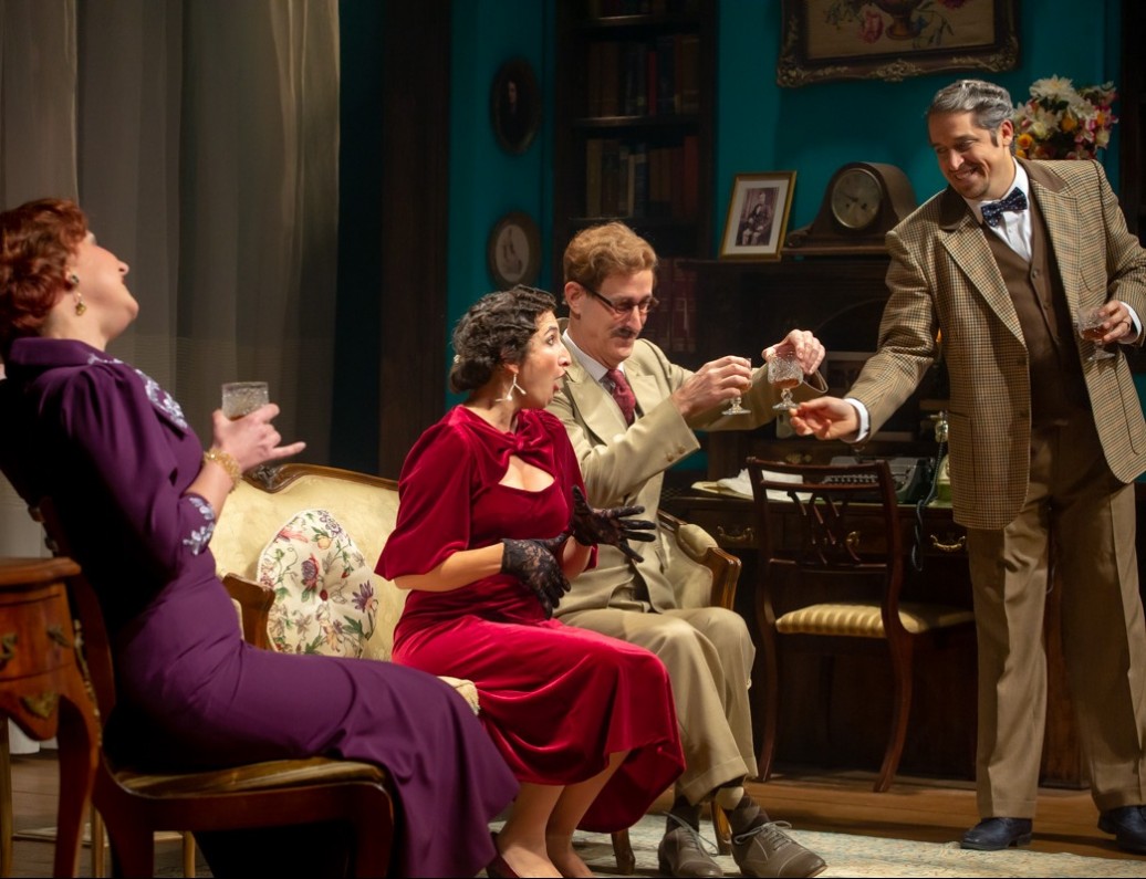 "a picture from "Blithe Spirit