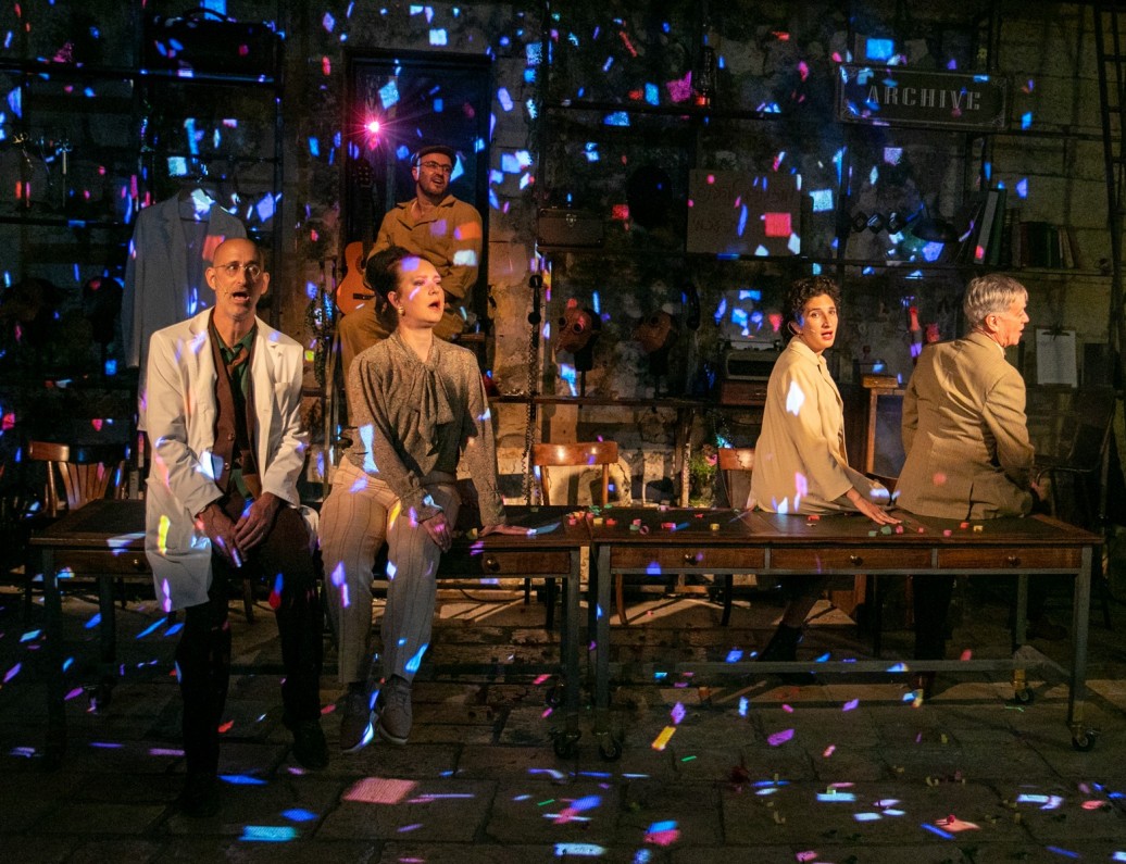 a picture from the play