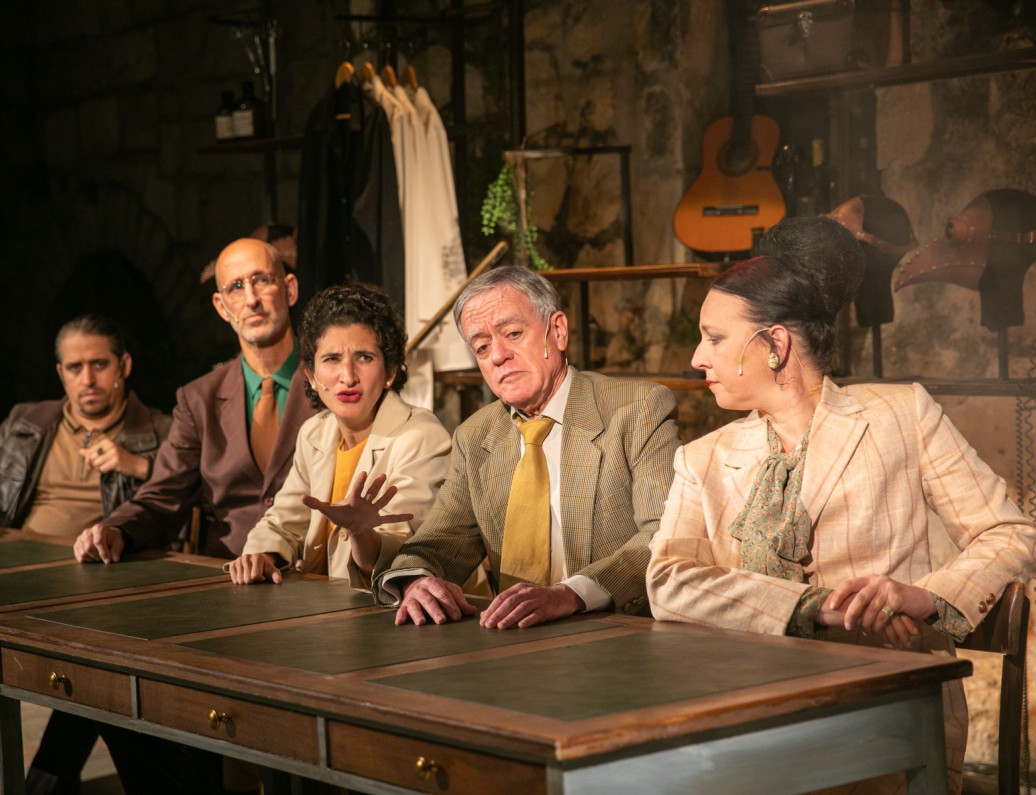 a picture from the play