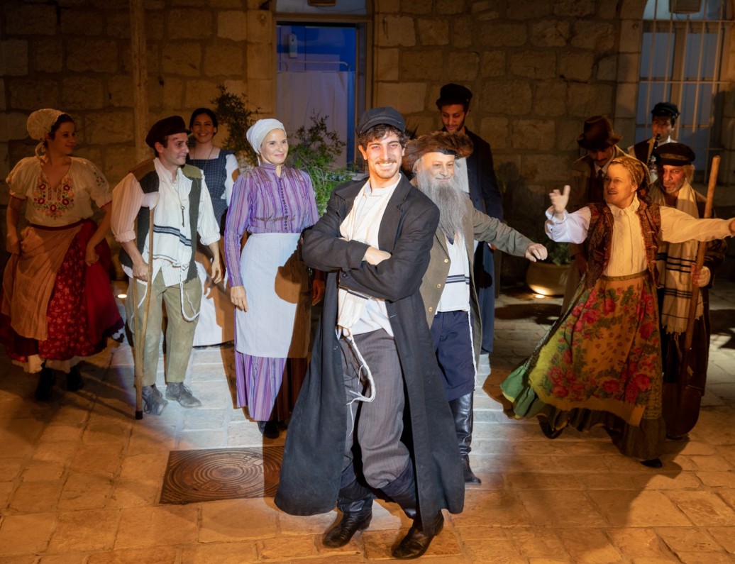 a picture from the play