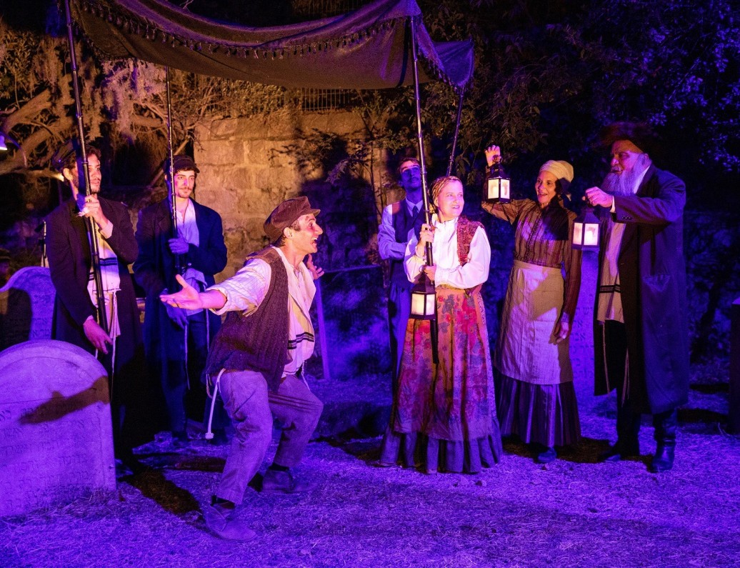 a picture from the play